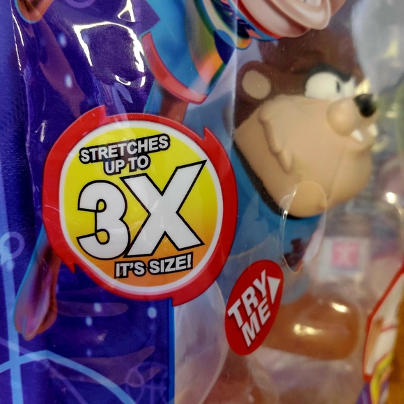 Space Jam Tasmanian Devil Stretch Toy - Picture 2 of 4